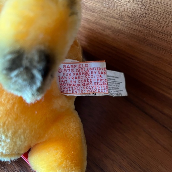 VINTAGE 1981 Collectible Garfield Winter Skier Plush - Picture 2 of 4